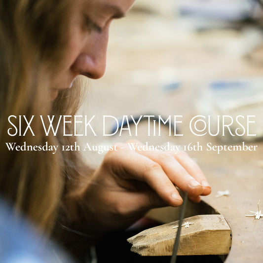 6 week Course (Daytime) - Silver Jewellery Making (Wednesday 12th August - Wednesday 16th September 2026)