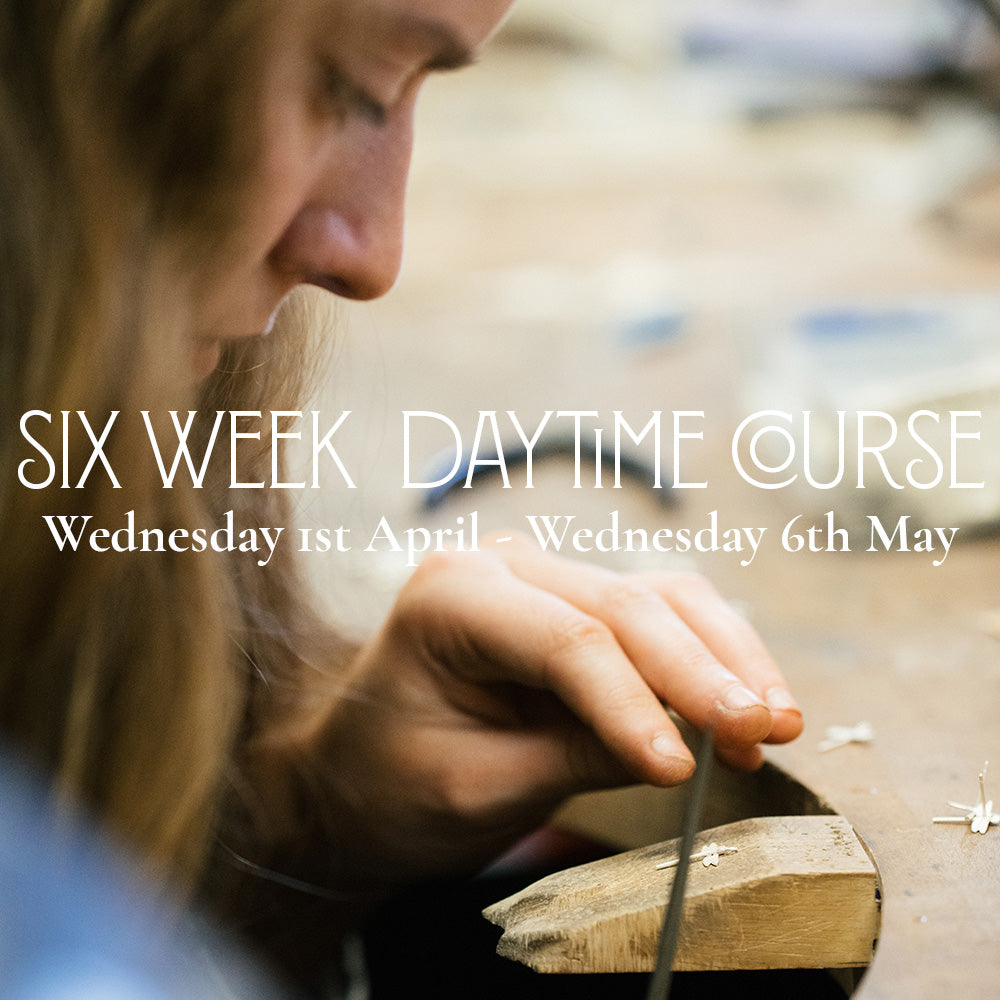 6 Week Course (afternoon) - Silver Jewellery Making (Wed 1st April - Wed 6th May 2026)