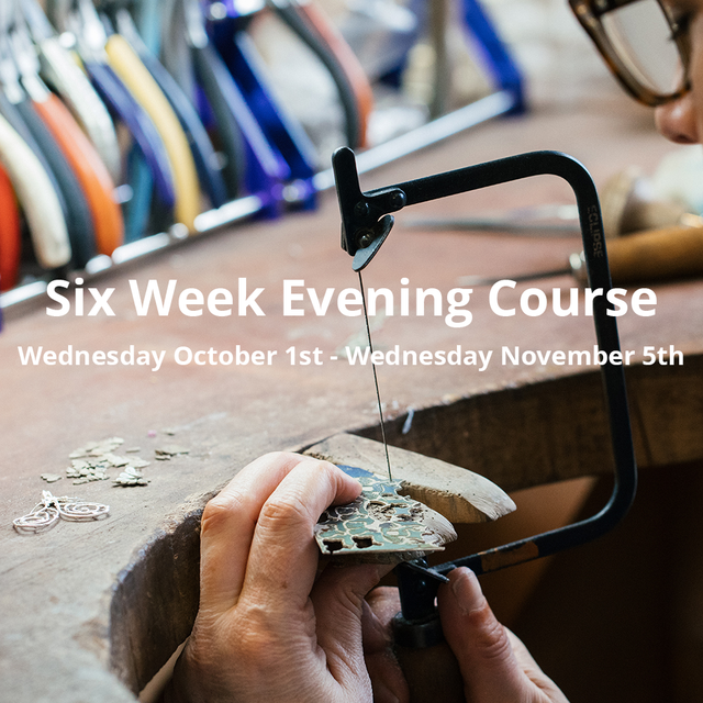 6 week Evening Course - Silver Jewellery Making (Wed 1st October - Wed 5th November ‘25)