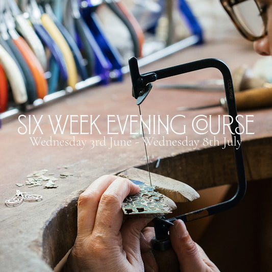 6 week Evening Course - Silver Jewellery Making (Wednesday 3rd June - Wednesday 8th July 2026)