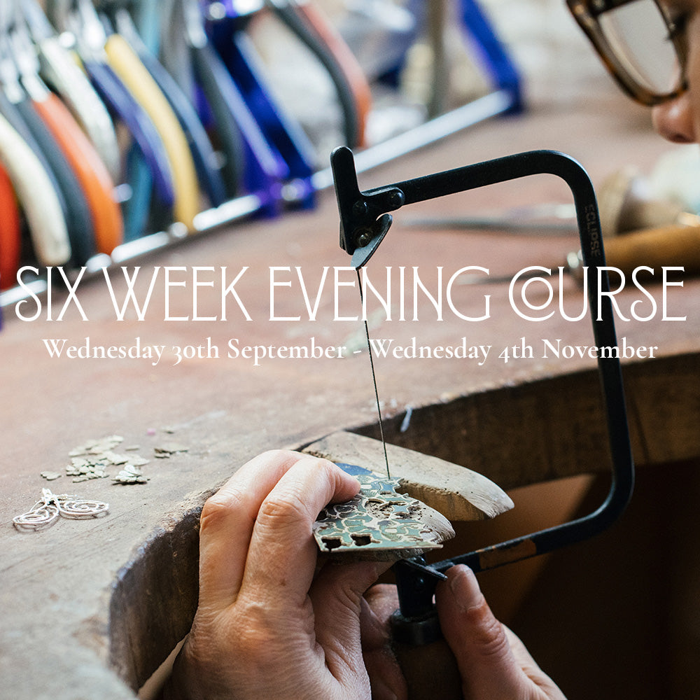 6 week Course (Evening) - Silver Jewellery Making (Wednesday 30th September - Wednesday 4th November 2026)